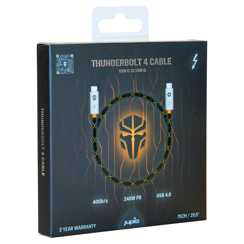 Jupio x Pr1meGear Thunderbolt 4 Cable 75 cm