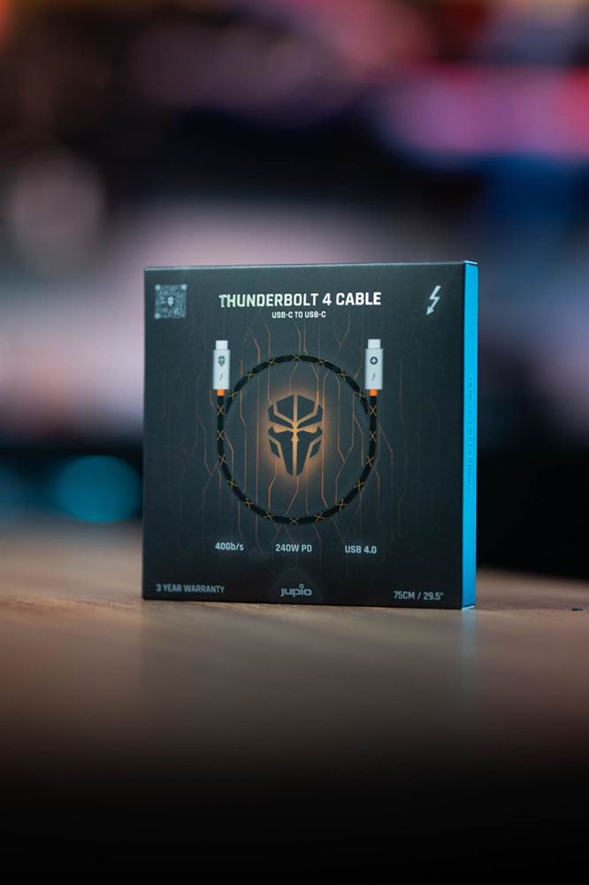 Jupio x Pr1meGear Thunderbolt 4 Cable 75 cm