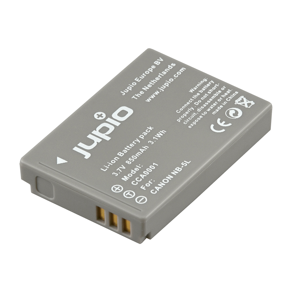 Jupio Canon NB-5L oplaadbare accu