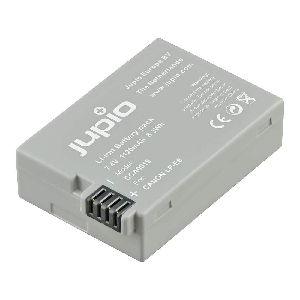 Jupio Canon LP-E8 oplaadbare accu