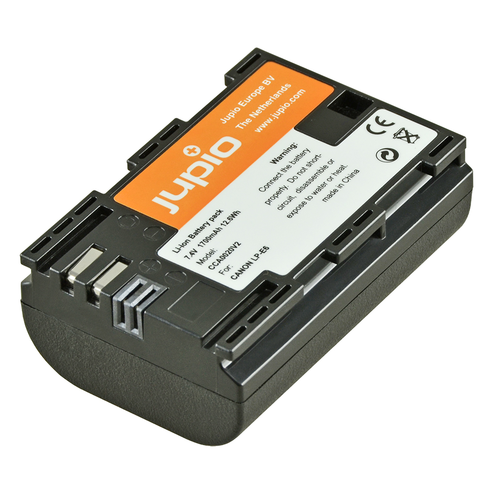 Jupio Canon LP-E6 oplaadbare accu