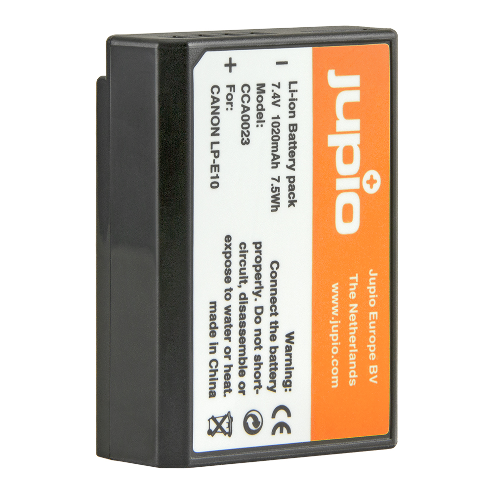 Jupio Canon LP-E10/NB-E10 oplaadbare accu
