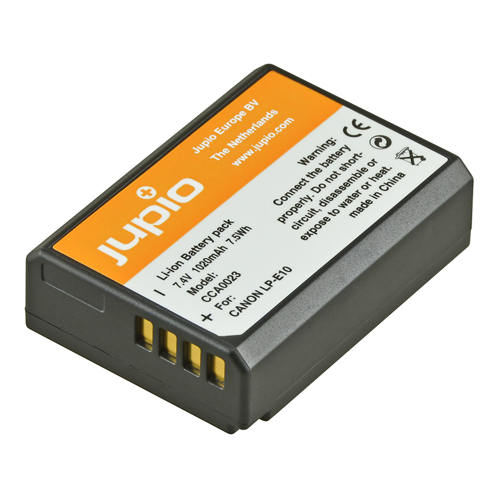 Jupio Canon LP-E10/NB-E10 oplaadbare accu
