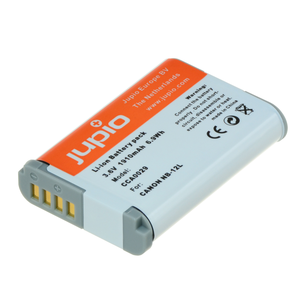 Jupio Canon NB-12L oplaadbare accu