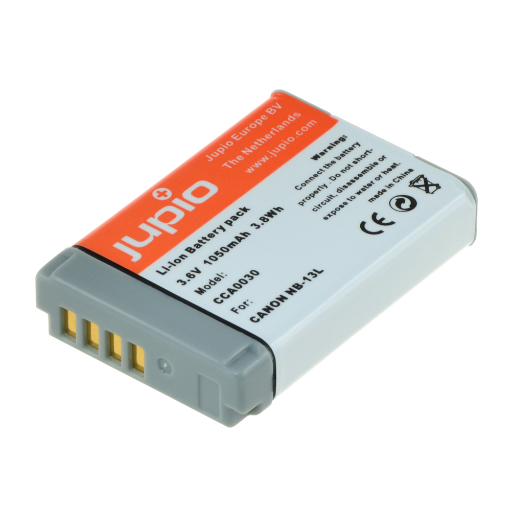 Jupio Canon NB-13L oplaadbare accu