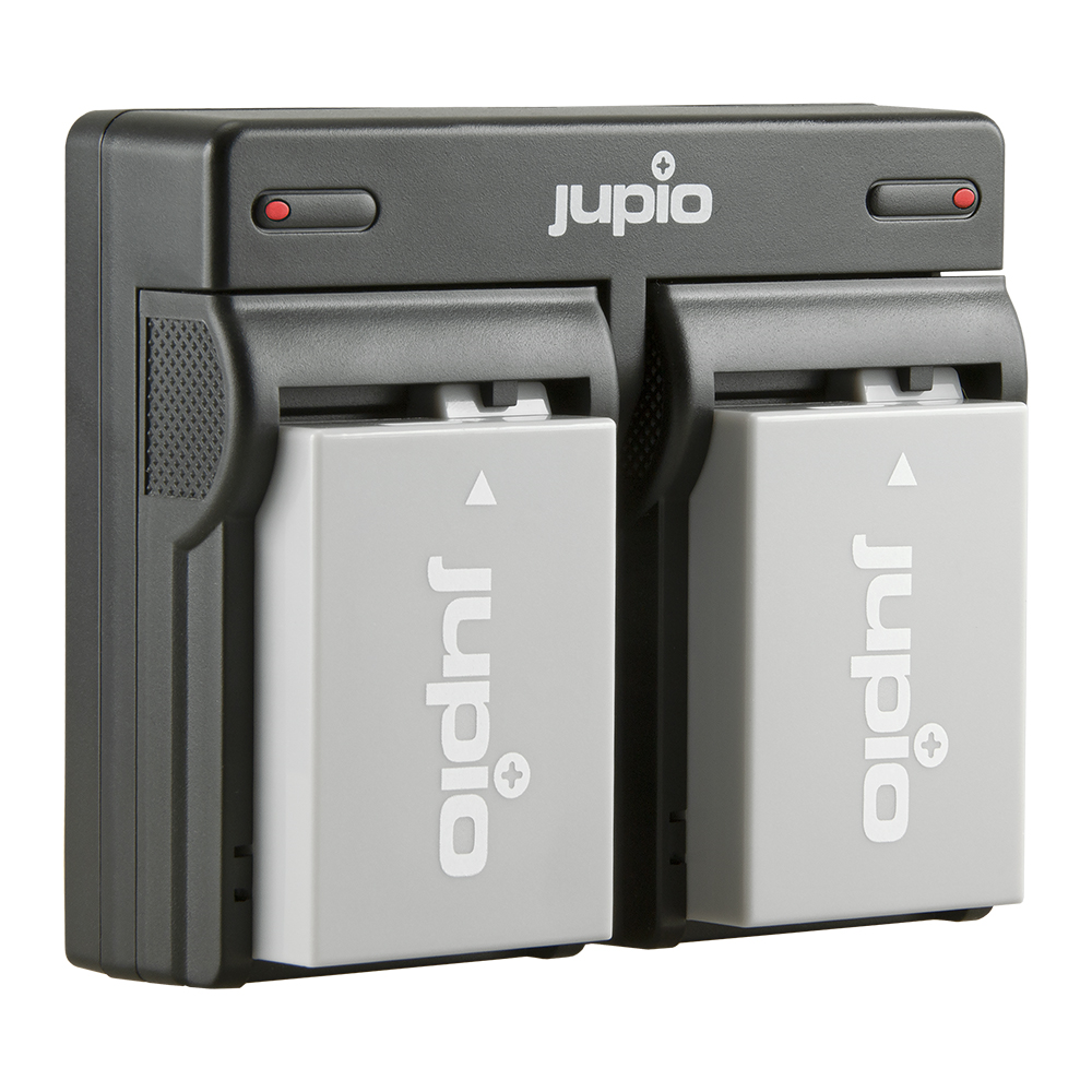 Jupio Value Pack: 2x Battery LP-E8 1120mAh + USB Dual Charger