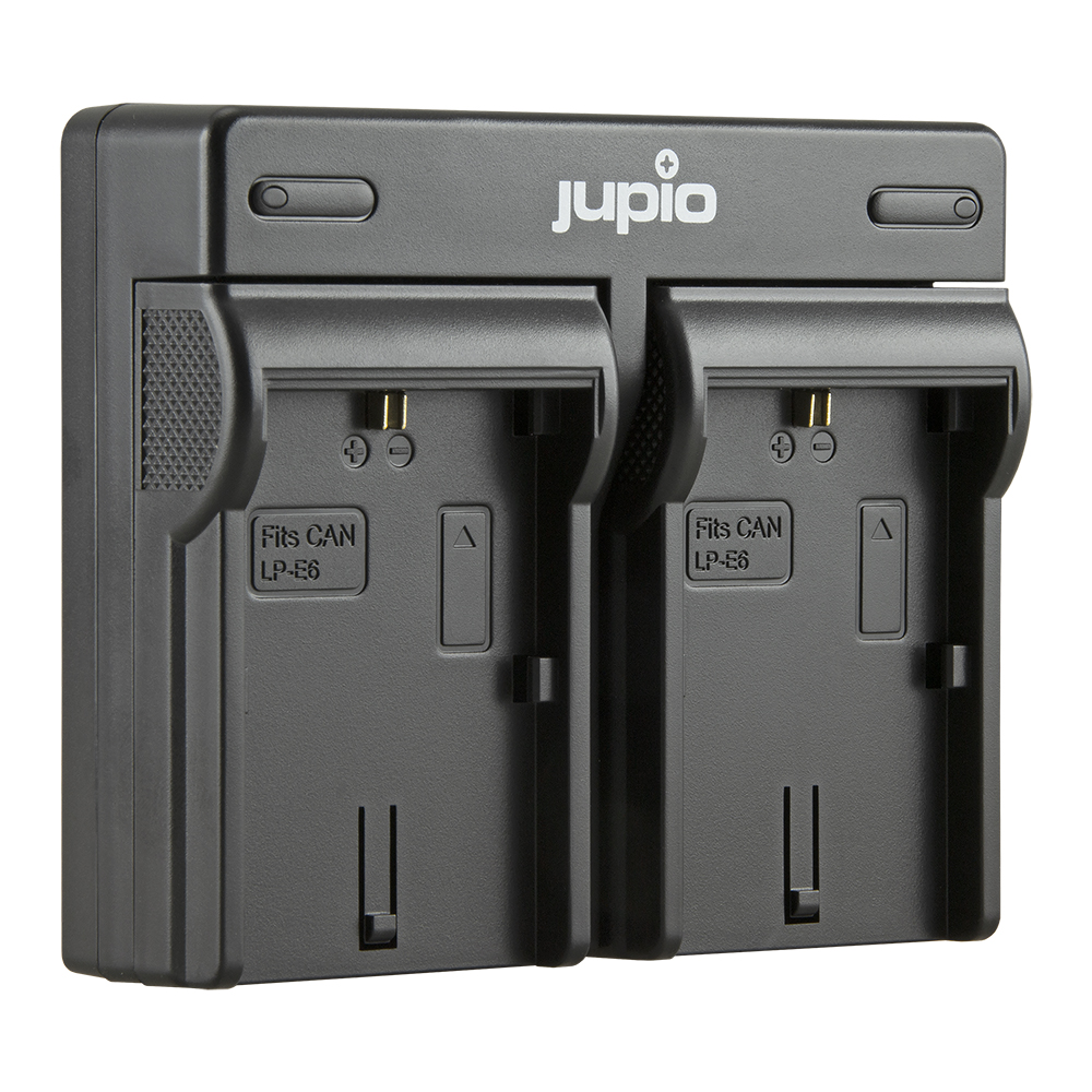 Jupio Value Pack: 2x Battery LP-E6NH *ULTRA* 2600mAh + USB Dual Charger