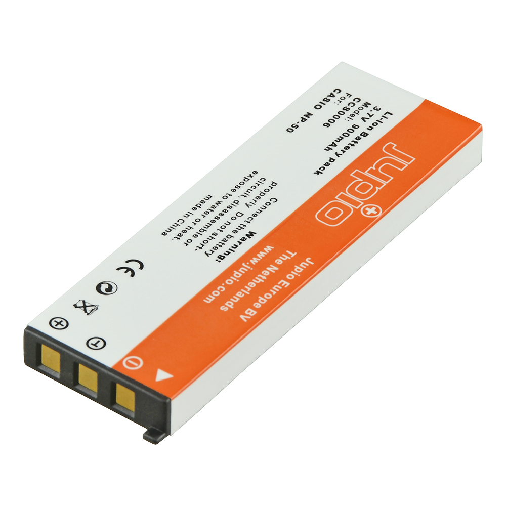 Jupio NP-50 for Casio 900 mAh