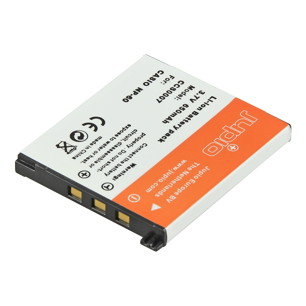 Jupio NP-60 for Casio 650 mAh