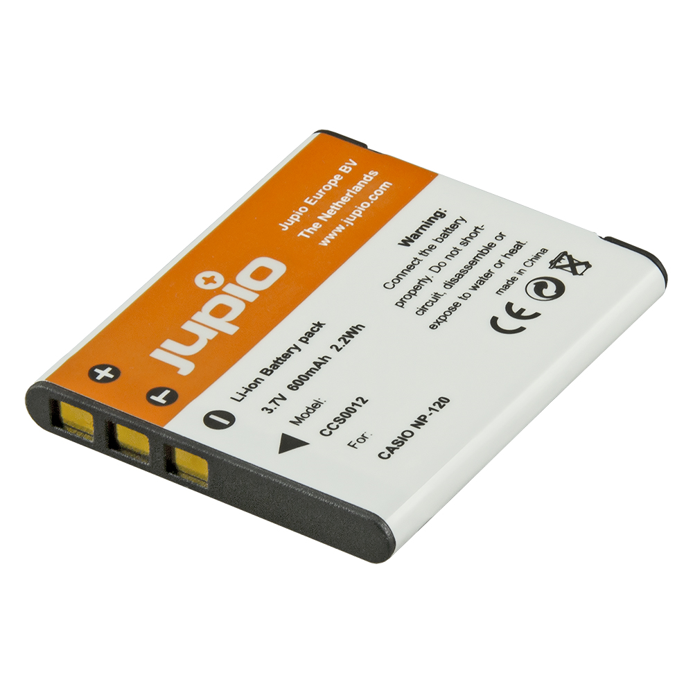 Jupio NP-120 for Casio 600 mAh
