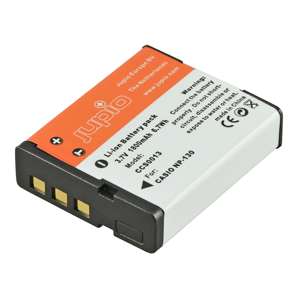 Jupio NP-130 for Casio 1800 mAh