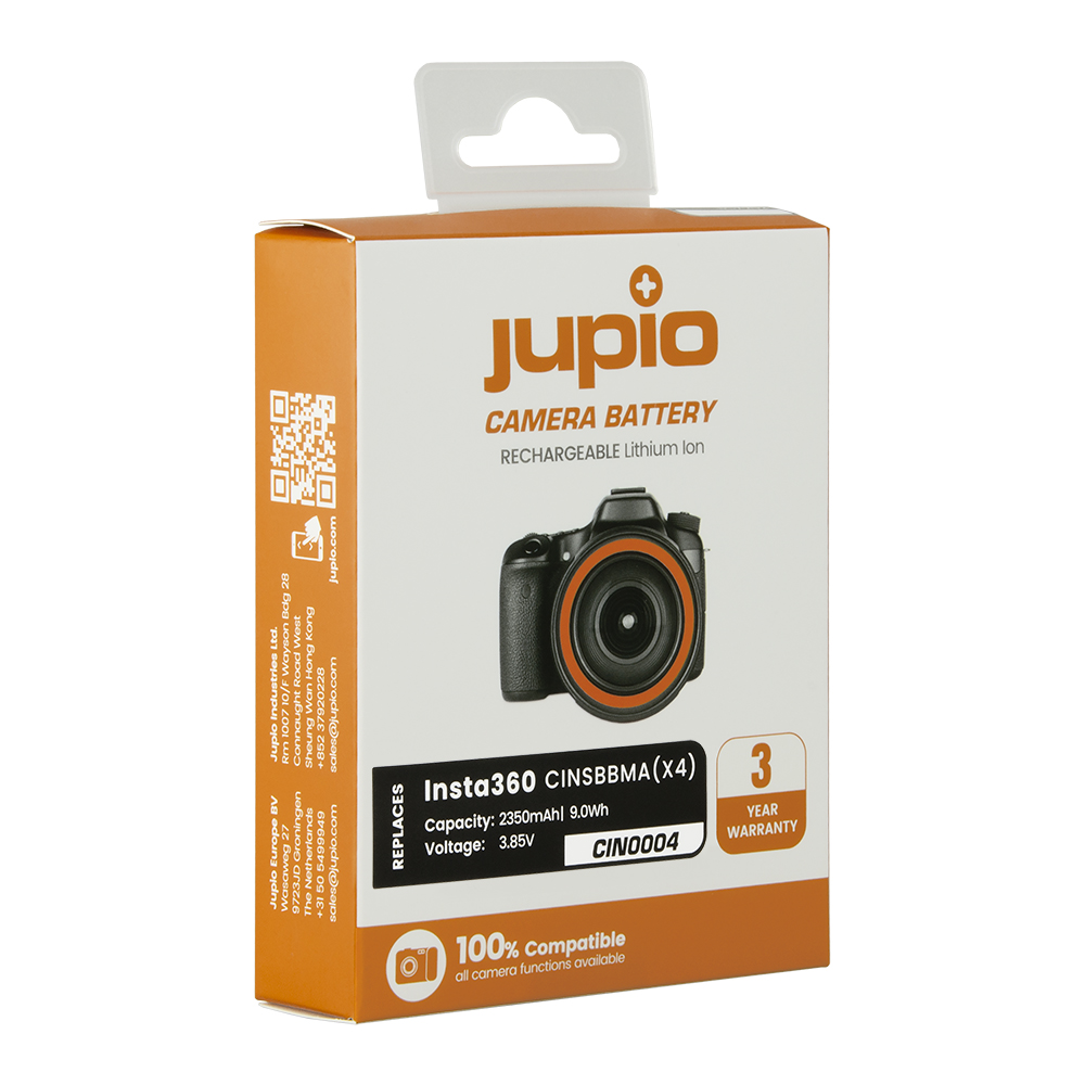 Jupio Insta360 X4 (CINSBBMA) 2350mAh
