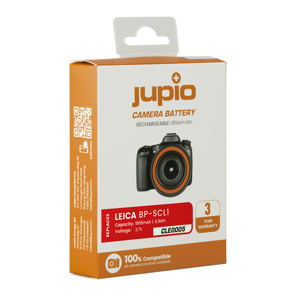 Jupio Leica BP-SCL1 1865mAh