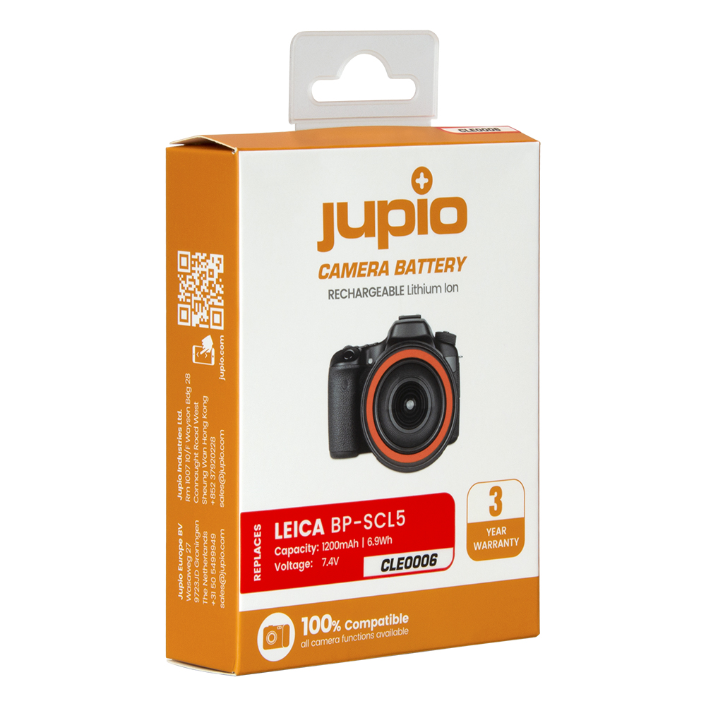 Jupio Leica BP-SCL5 1200mAh