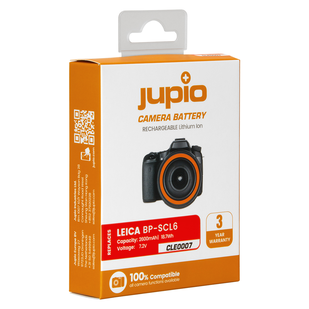 Jupio Leica BP-SCL6 2600mAh