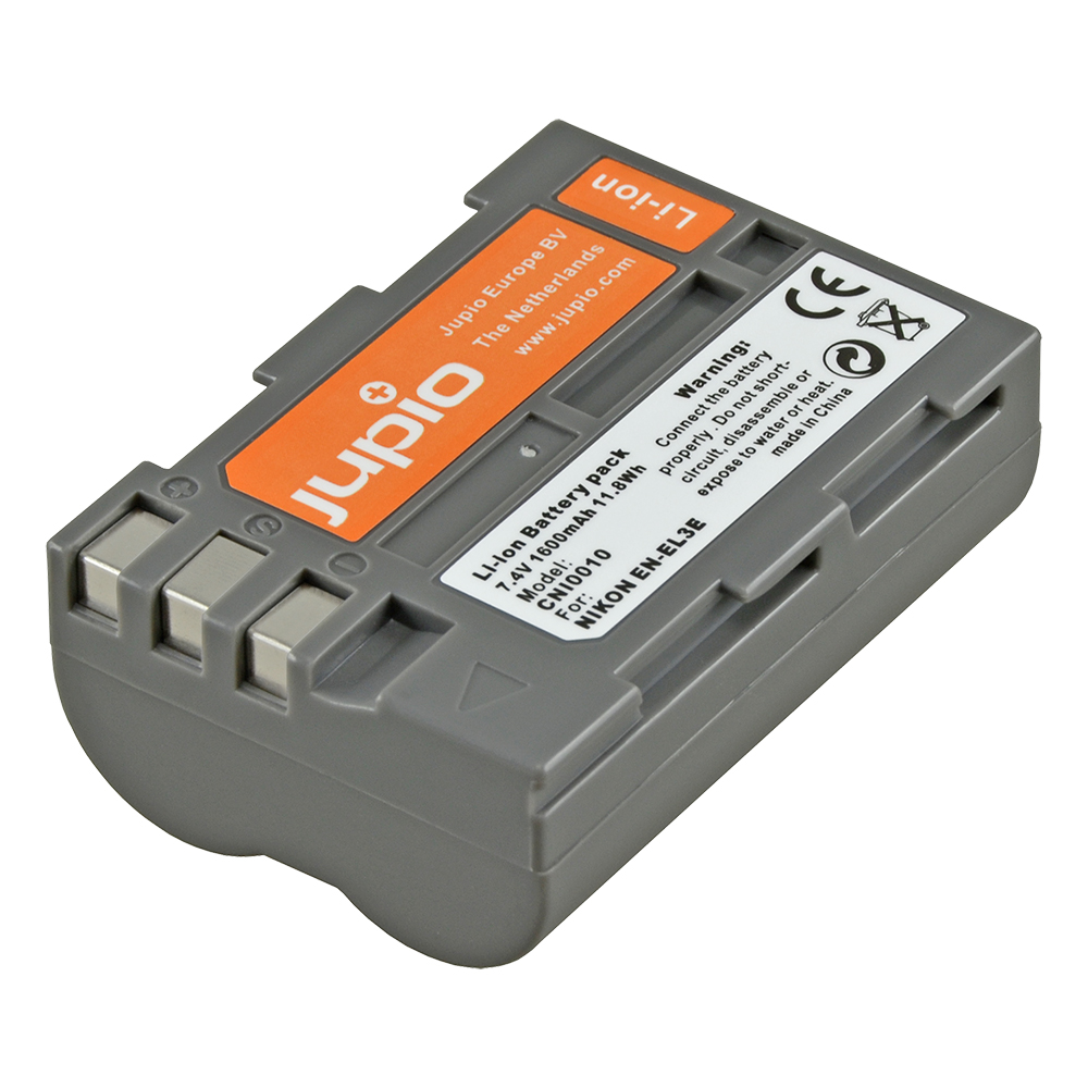 Jupio Nikon EN-EL3e oplaadbare accu