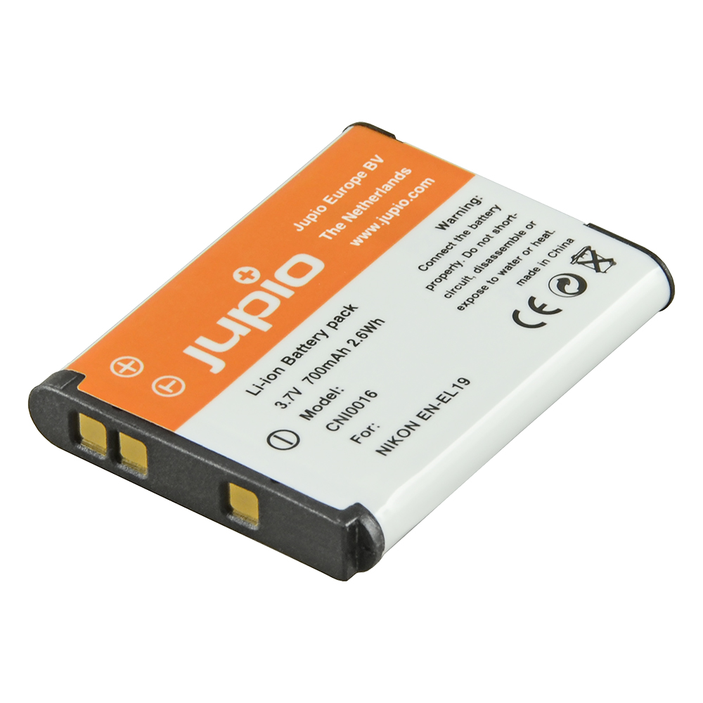 Jupio Nikon EN-EL19 oplaadbare accu