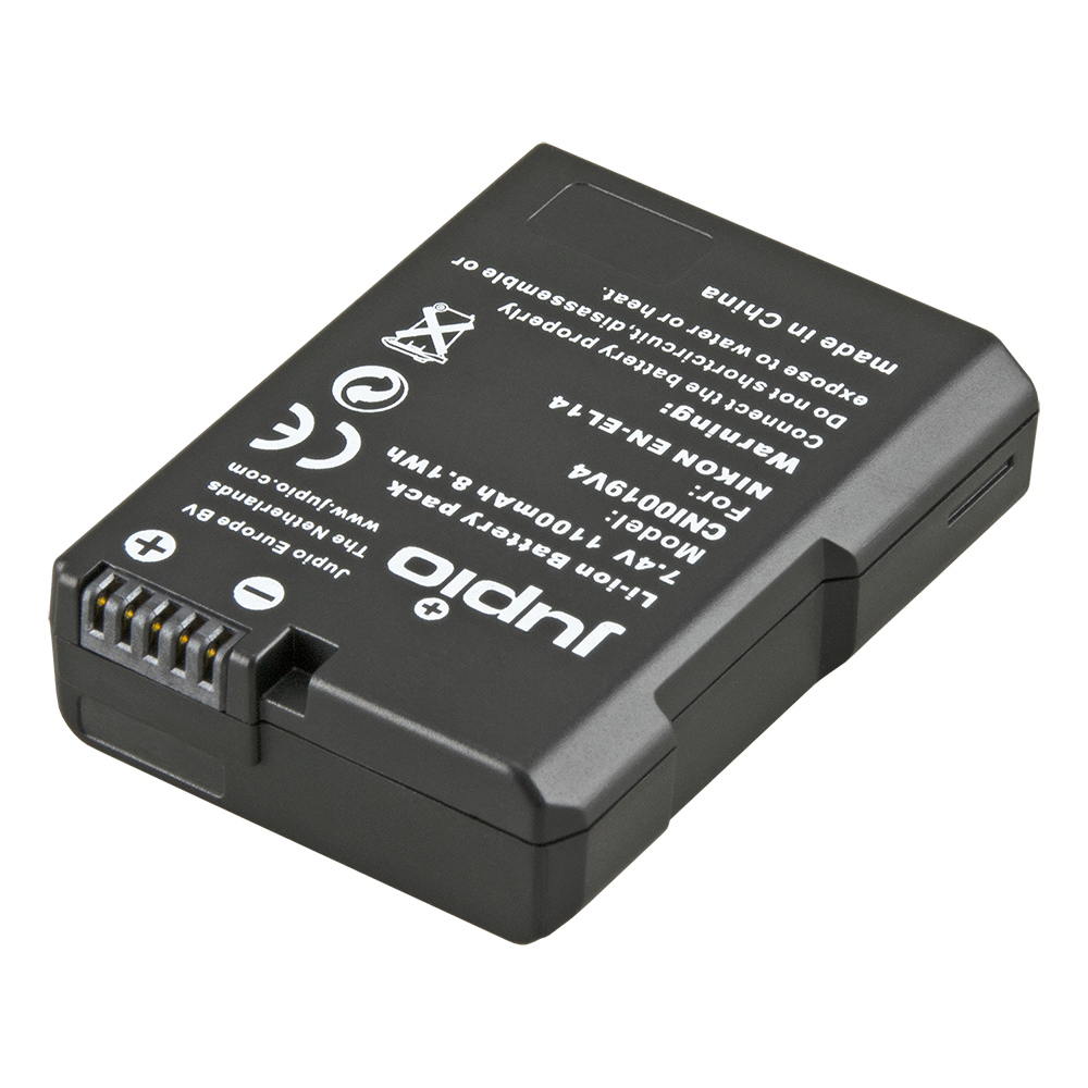 Jupio Nikon EN-EL14a oplaadbare accu