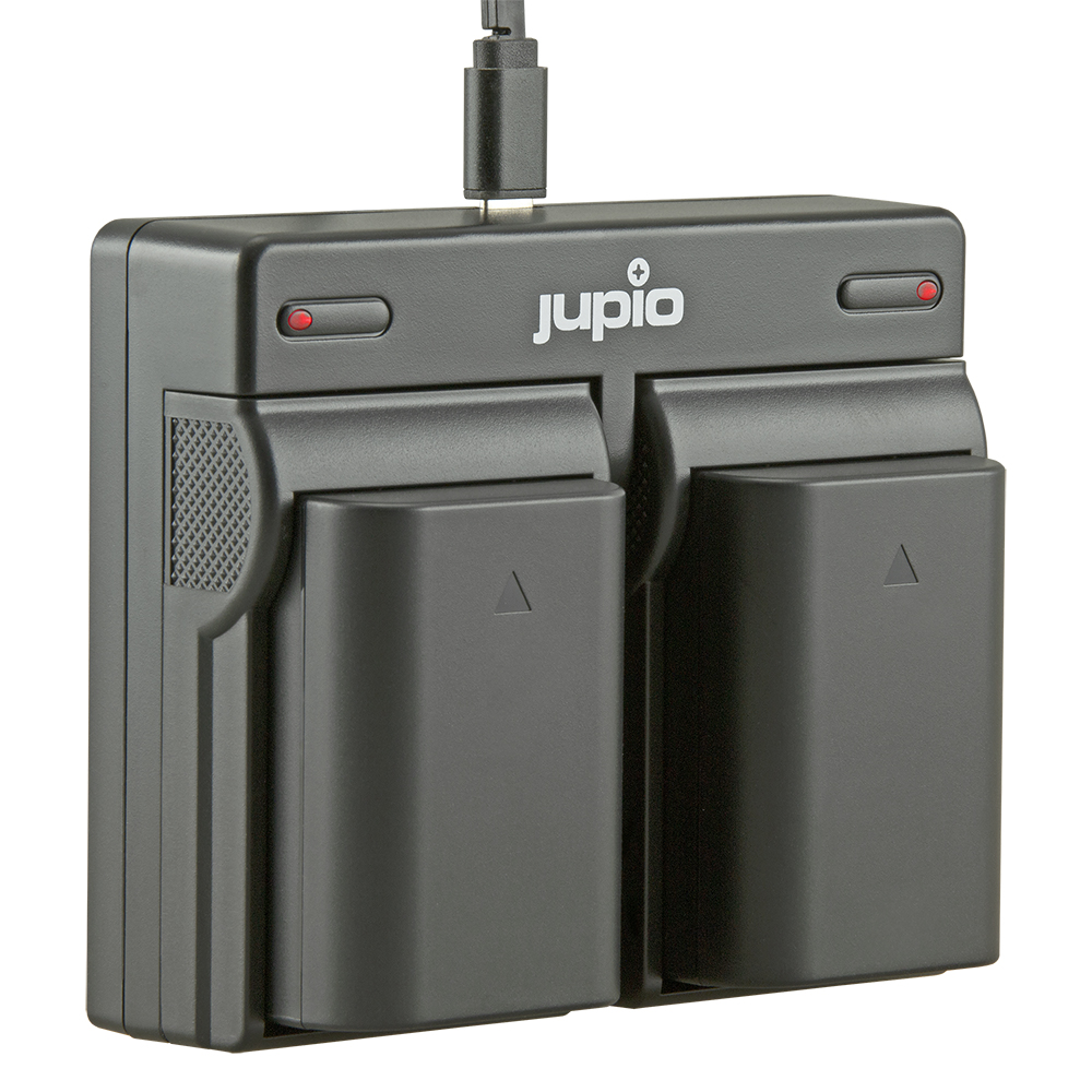 Jupio Value Pack: 2x Battery BLX-1 / BLX1 2280mAh + USB Dual Charger