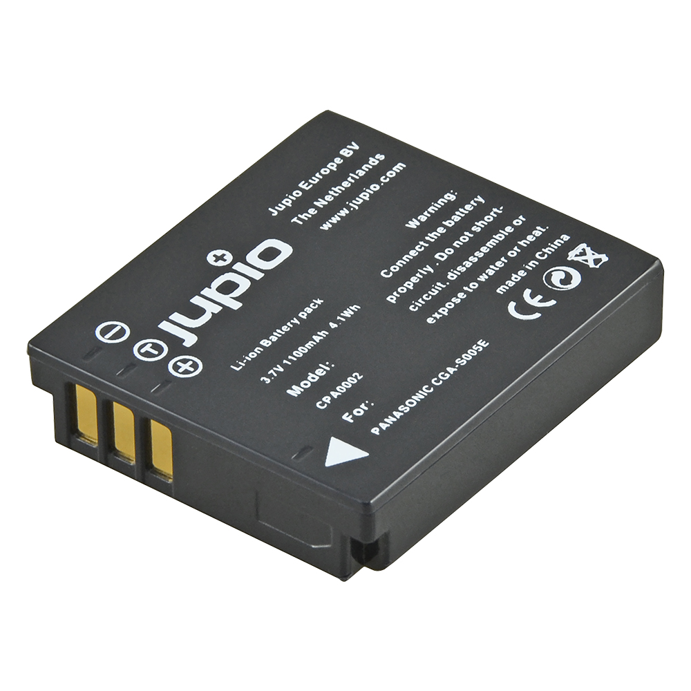 Jupio CGA-S005E / DMW-BCC12 / D-Li106 / DB-60 / DB-65 / BP-DC4 / LB-080 / NP-70 1100 mAh