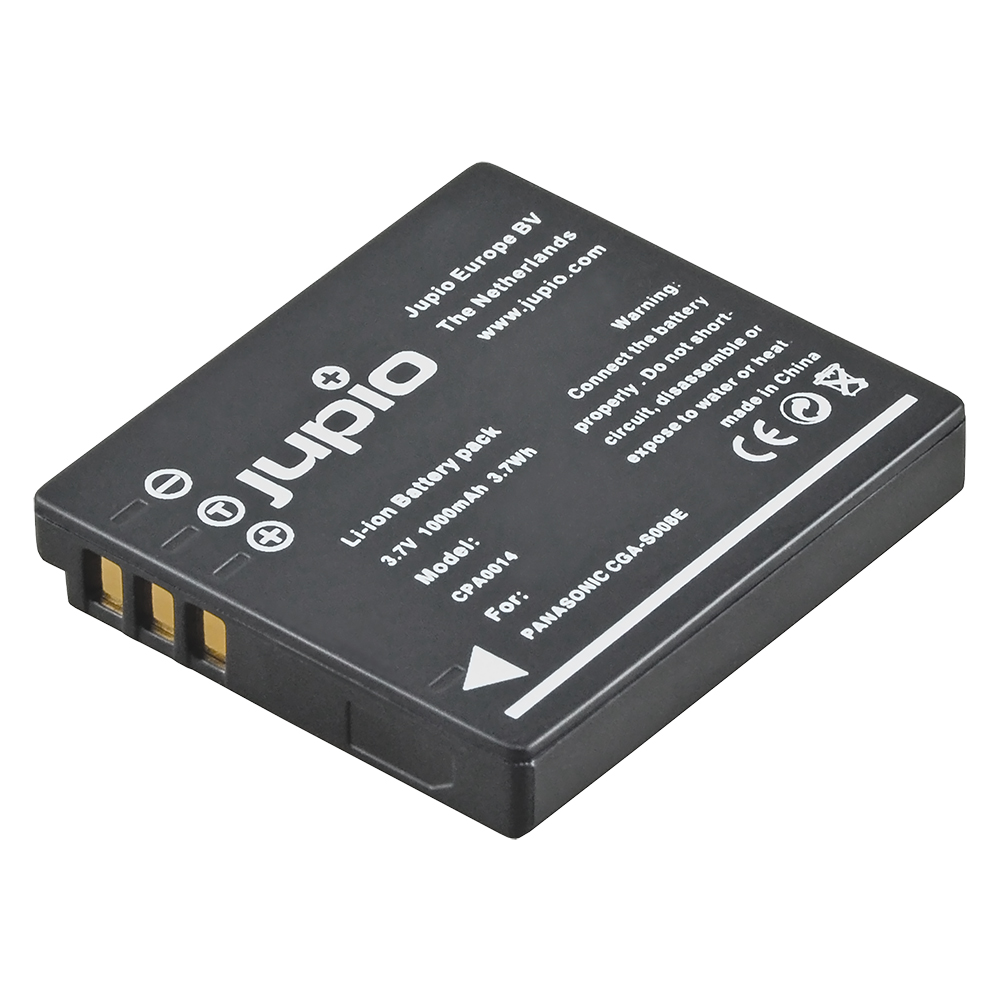 Jupio CGA-S008E / DMW-BCE10 / VW-VBJ10 / BP-DC6 600 mAh