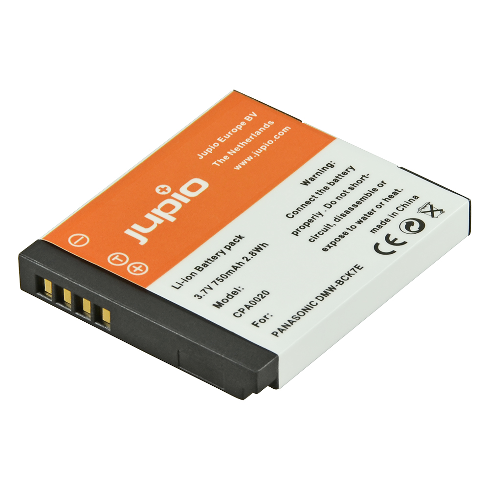 Jupio Panasonic DMW-BCK7E oplaadbare accu