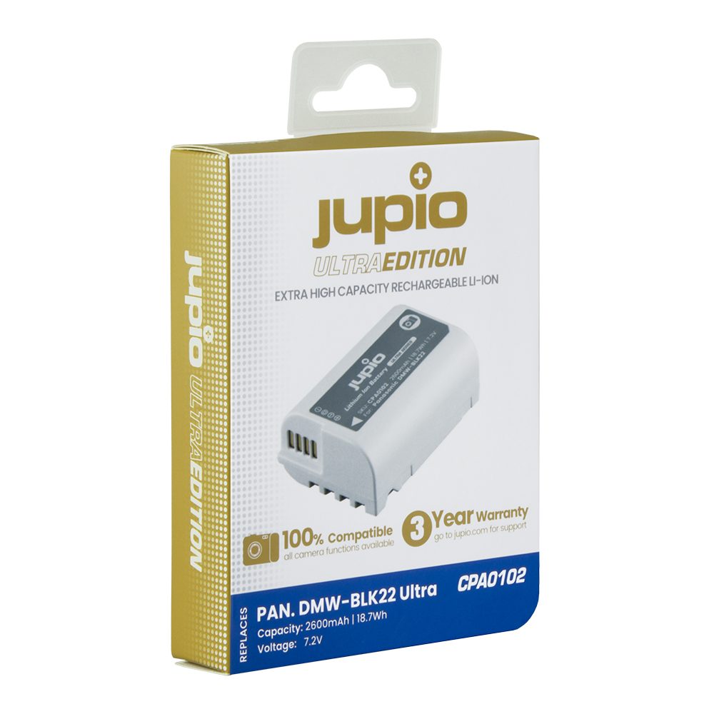 Jupio DMW-BLK22 *ULTRA* 2600mAh