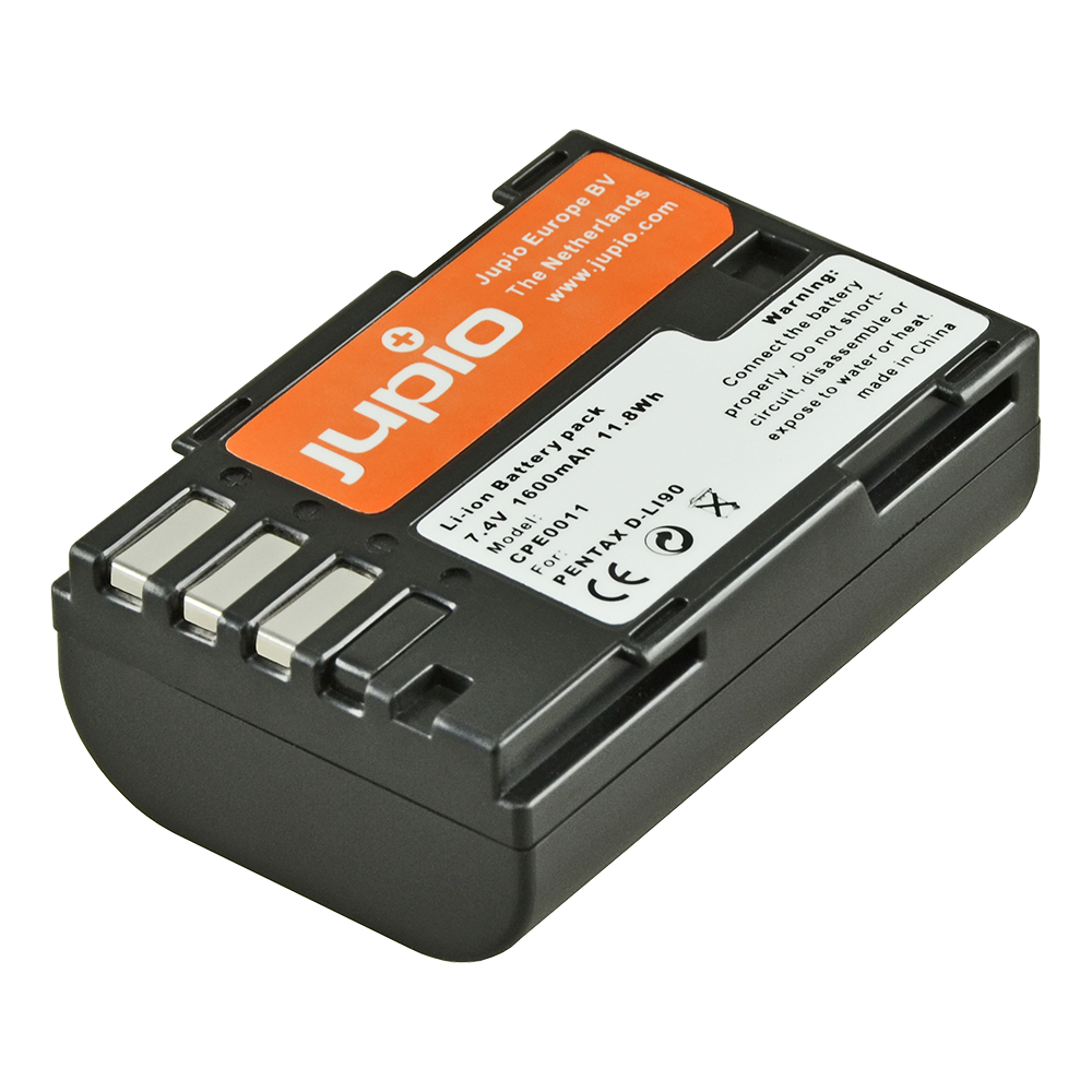 Jupio D-Li90 for Pentax 1600 mAh