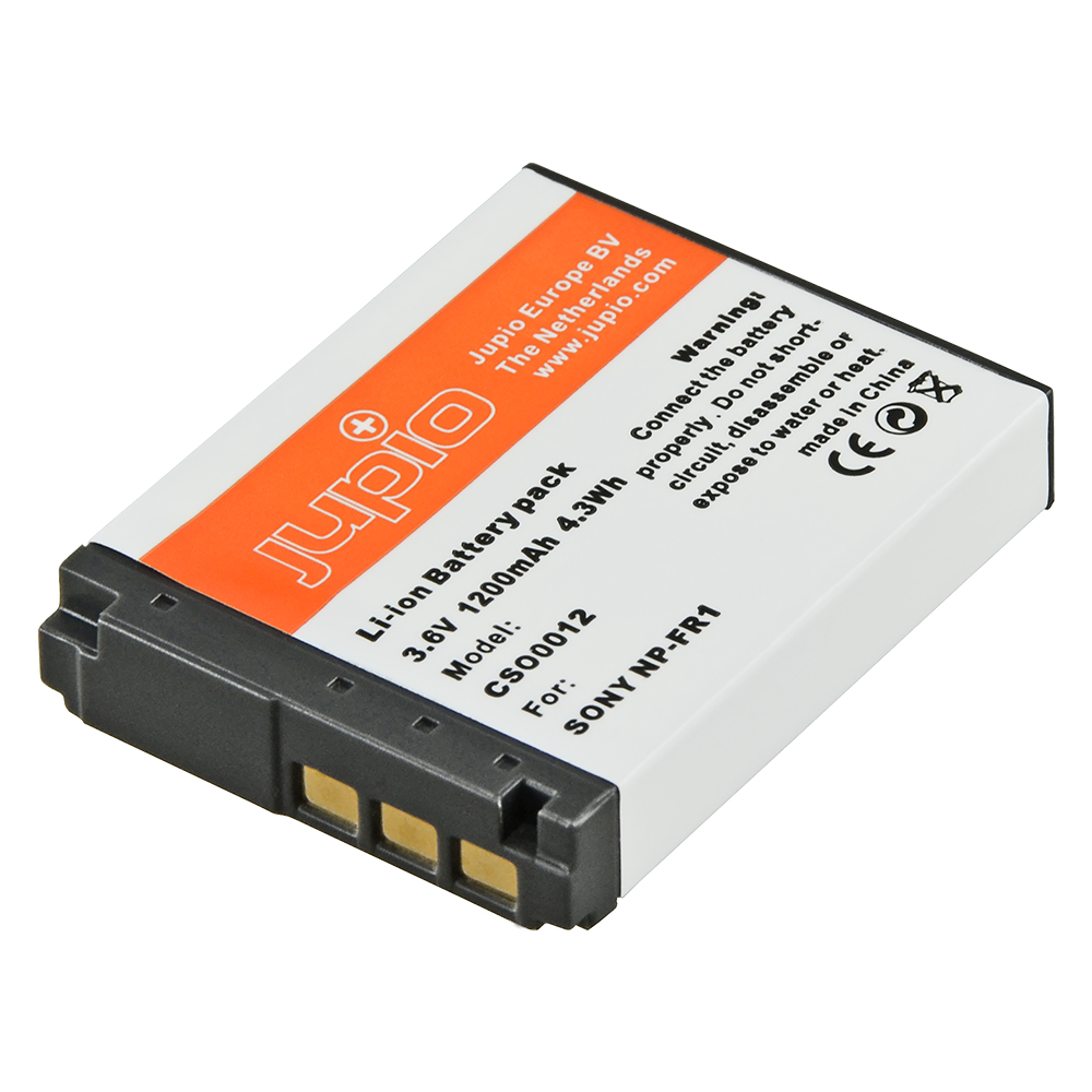 Jupio Sony NP-FR1 oplaadbare accu