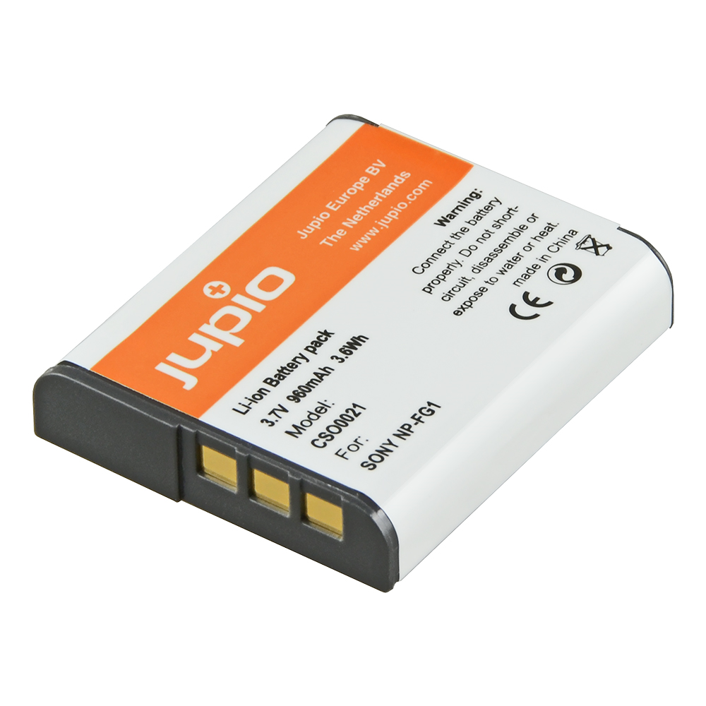 Jupio Sony NP-FG1 oplaadbare accu (incl. infochip)