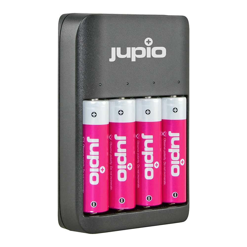 Jupio USB 4-slots Battery Charger LED