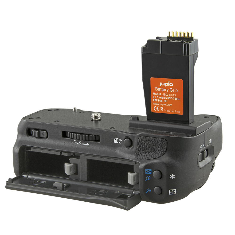 Jupio Battery Grip for Canon EOS 750D/760D/X8i/T6s/T6i (BG-E18)