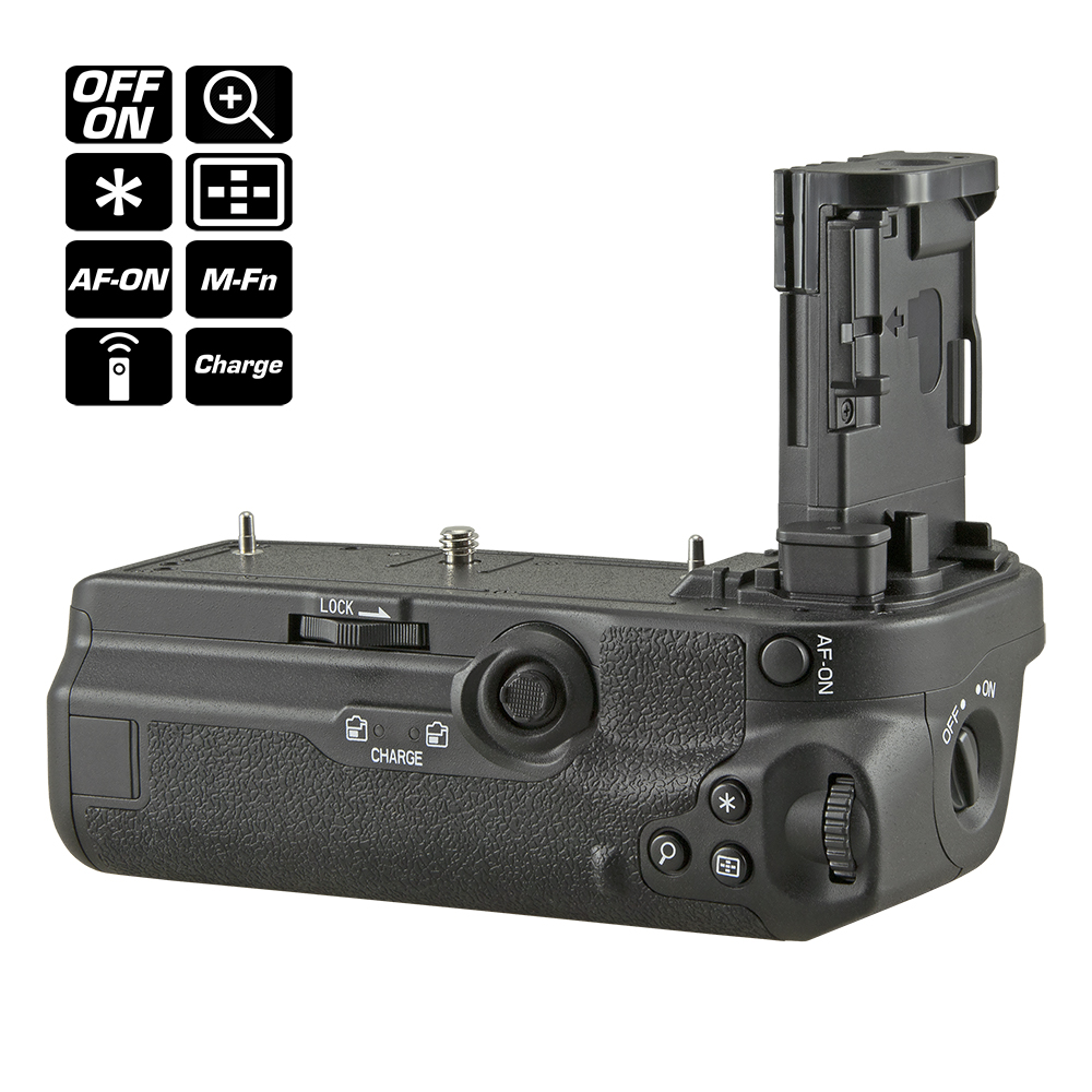 Jupio Battery Grip BG-R10 + 2.4 Ghz Wireless Remote