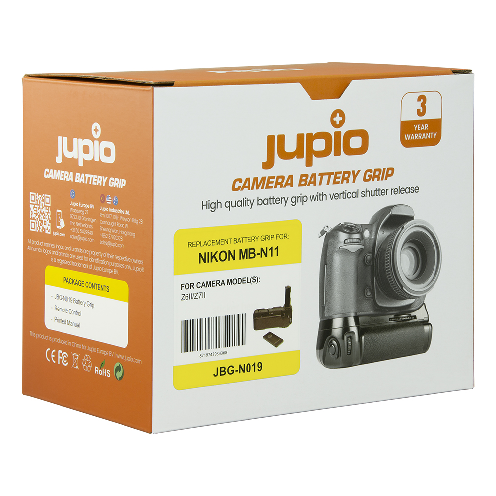 Jupio Battery Grip for Nikon Z6 II / Z7 II (MB-N11)