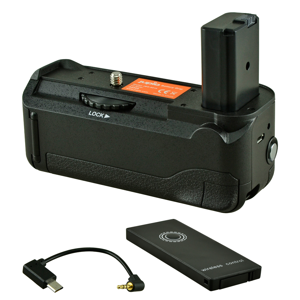 Jupio Battery Grip for Sony A6500 + Cable