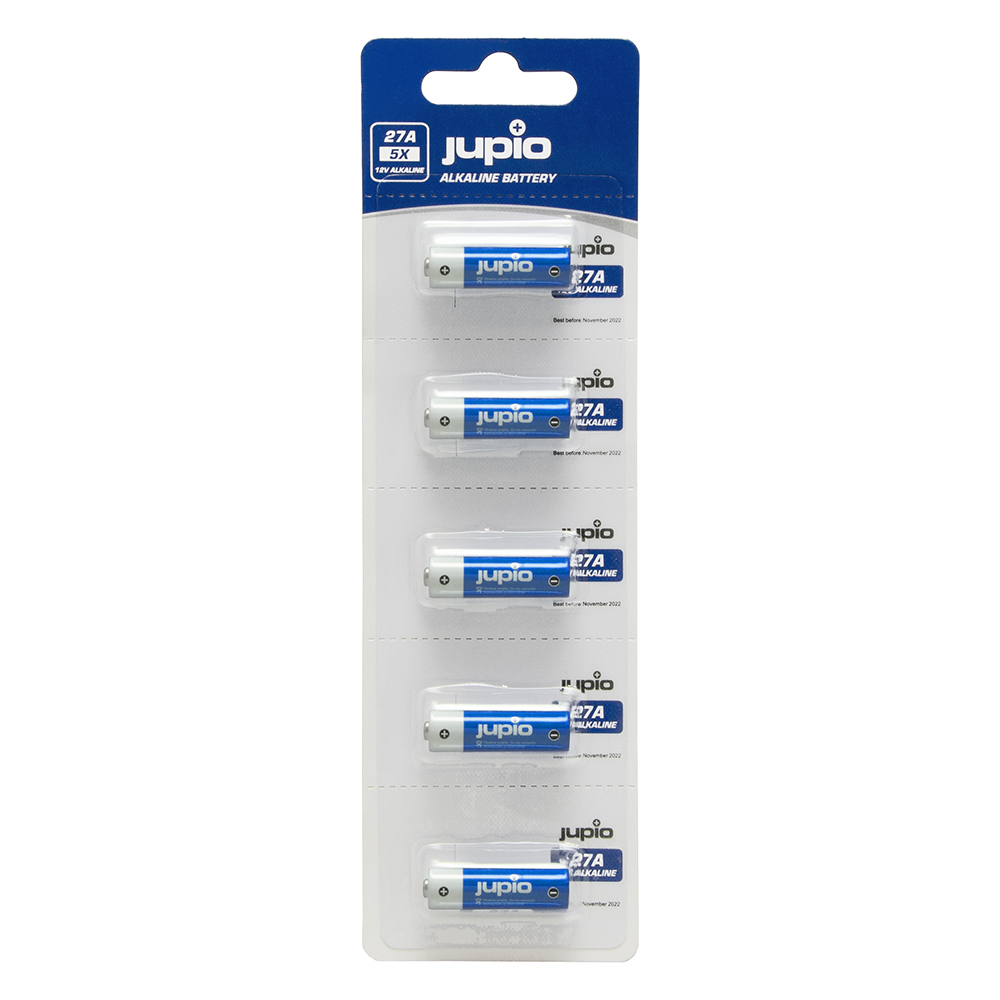 Jupio 27A Alkaline 12V 5 pcs