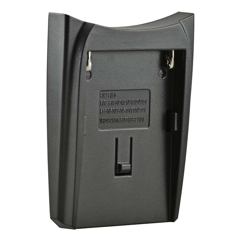 Jupio Charger Plate voor de Sony NP-FM50 / NP-FM55H / NP-FM500H / F550 / F750 / F960 / F970 / F990 accu