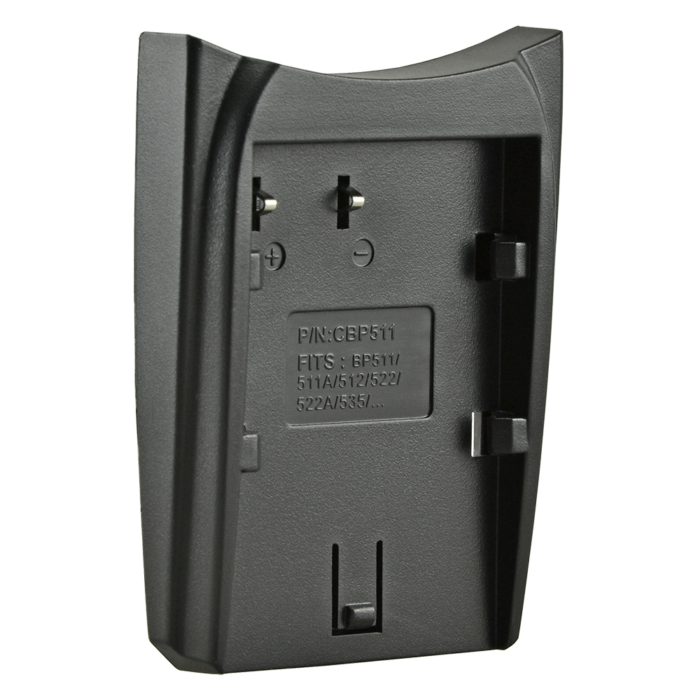 Jupio Charger Plate voor de Canon BP-511 / BP-512 / BP-522 / BP-535 accu