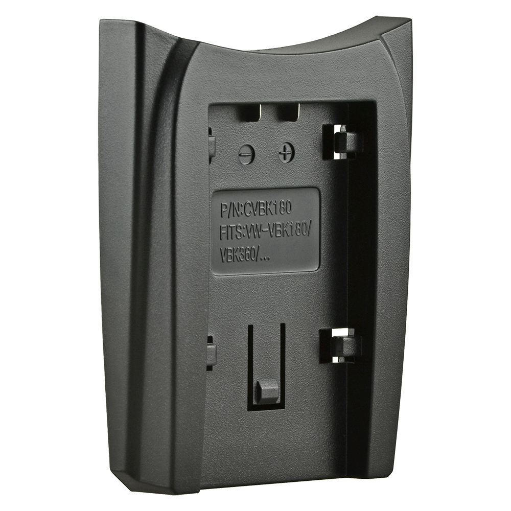 Jupio Charger Plate voor de Panasonic VW-VBK180 / VBK360 / VBT190 / VBT380 / VW-VBY100 accu
