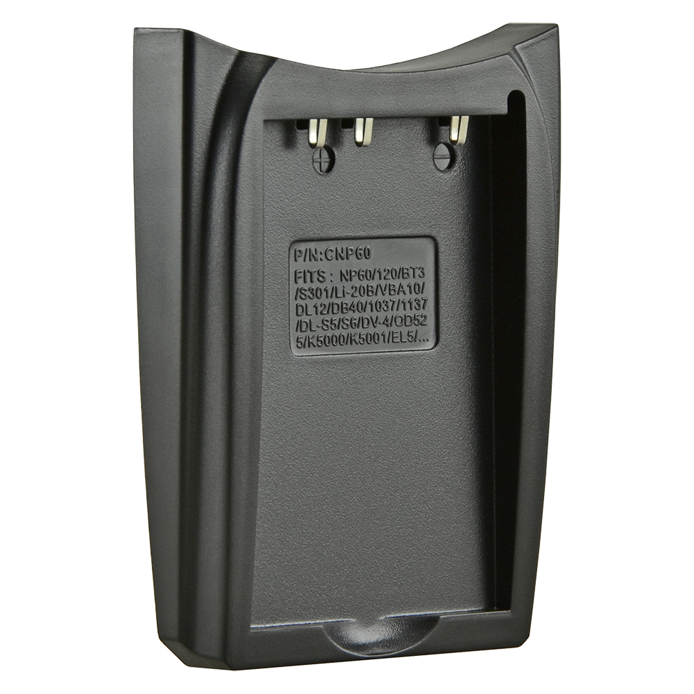 Jupio Charger Plate voor de Fujifilm NP-60 / Casio NP-30 accu
