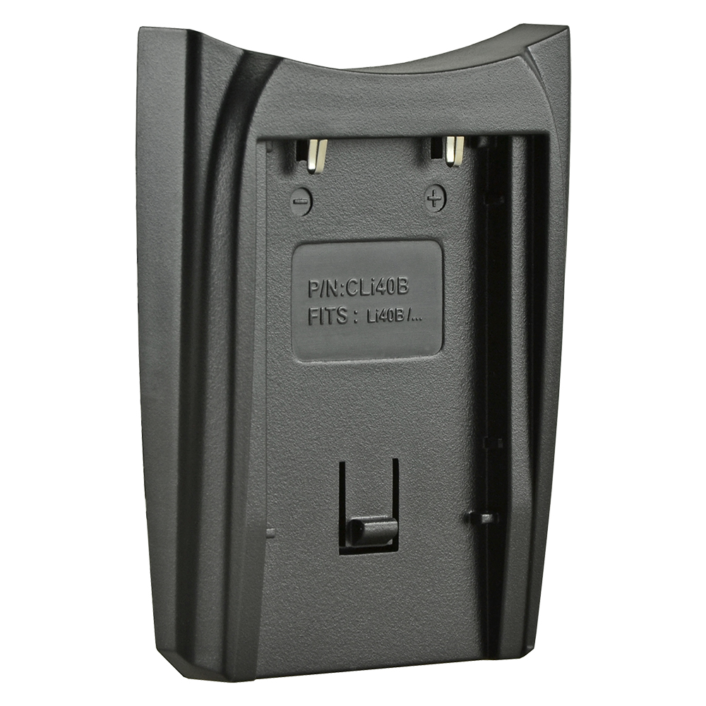 Jupio Charger Plate voor de Olympus Li-40B / Li-42B / Fuji NP-45 / Nikon EN-EL10 accu