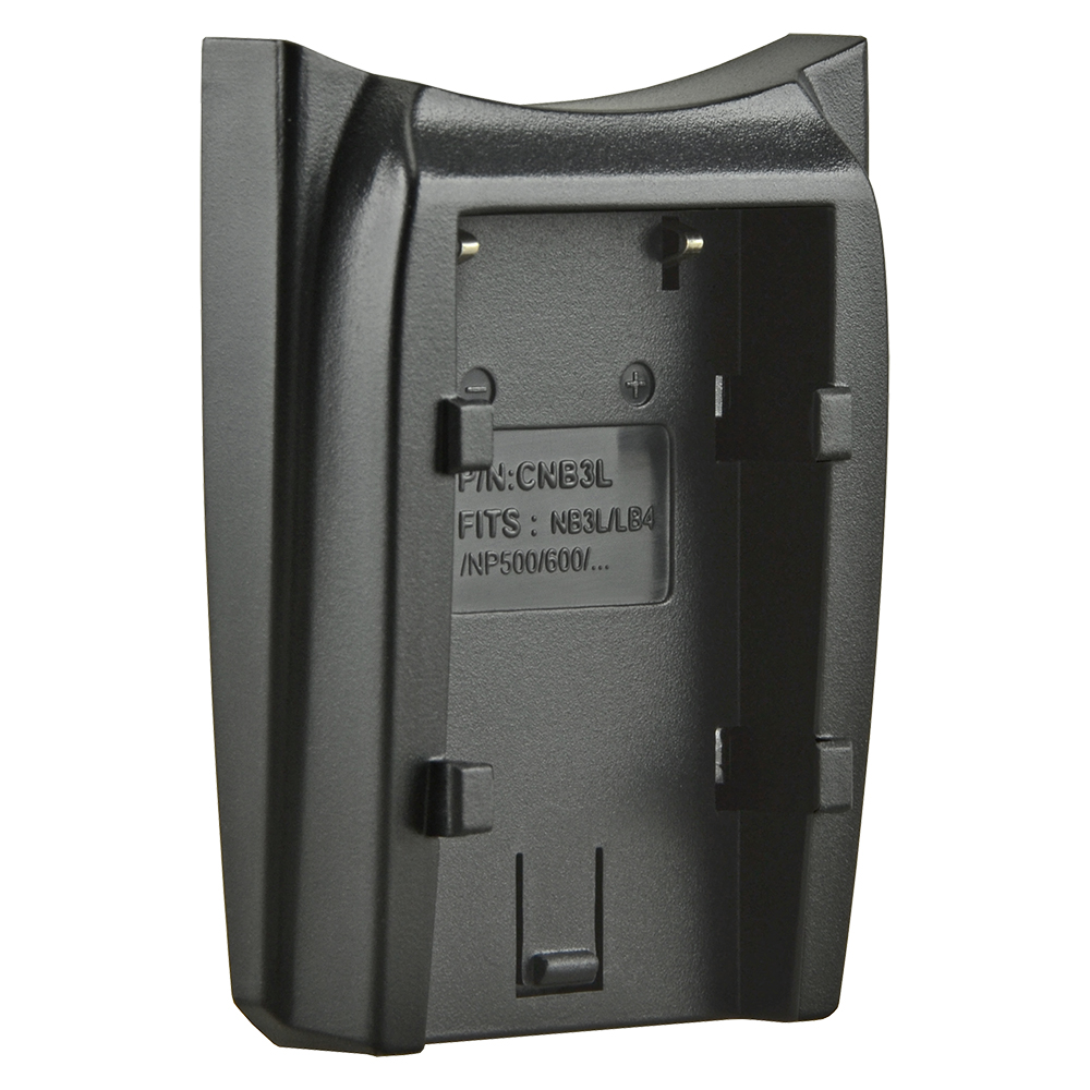 Jupio Charger Plate voor de Canon NB-3L / Konica Minolta NP-500 / NP-600 accu