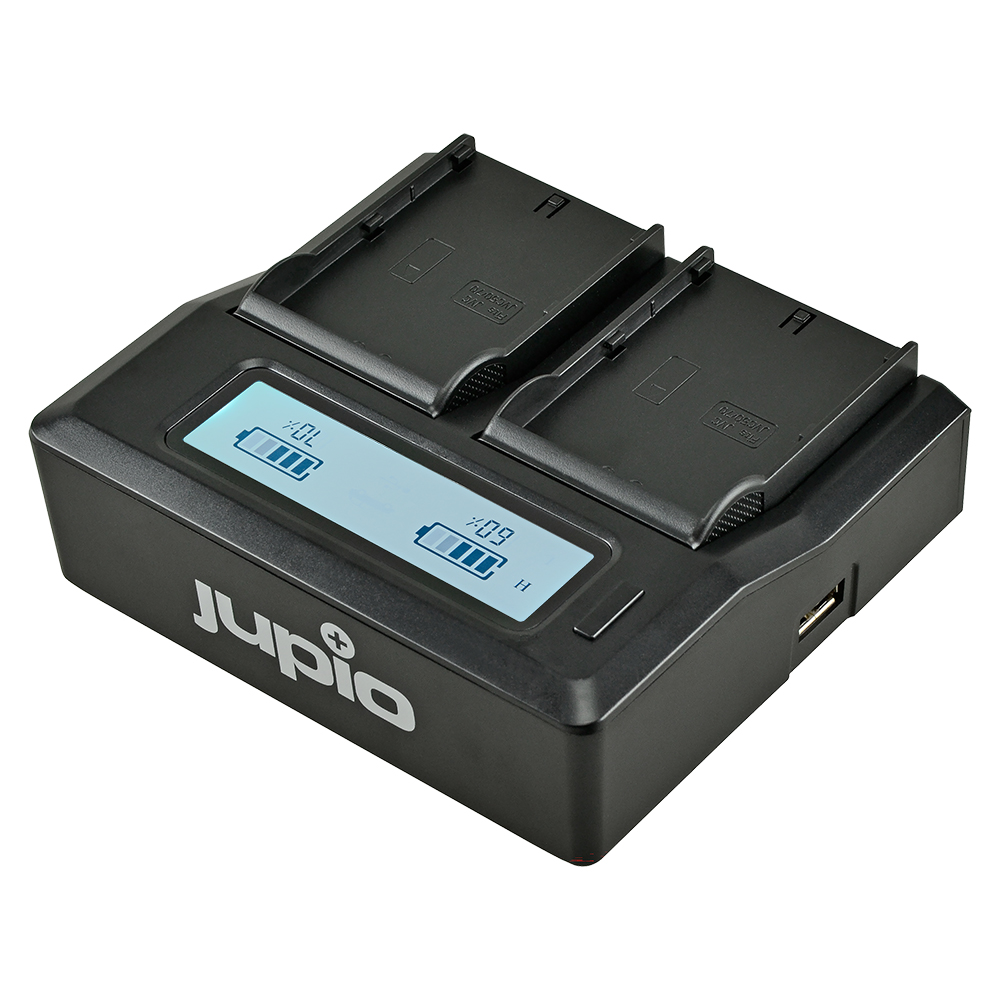 Jupio Dedicated Duo Charger for JVC SSL-JVC50 / SSL-JVC75