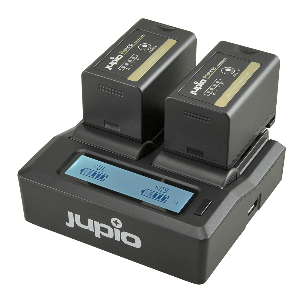 Jupio Dedicated Duo Charger for Canon BP-A30/BP-A60