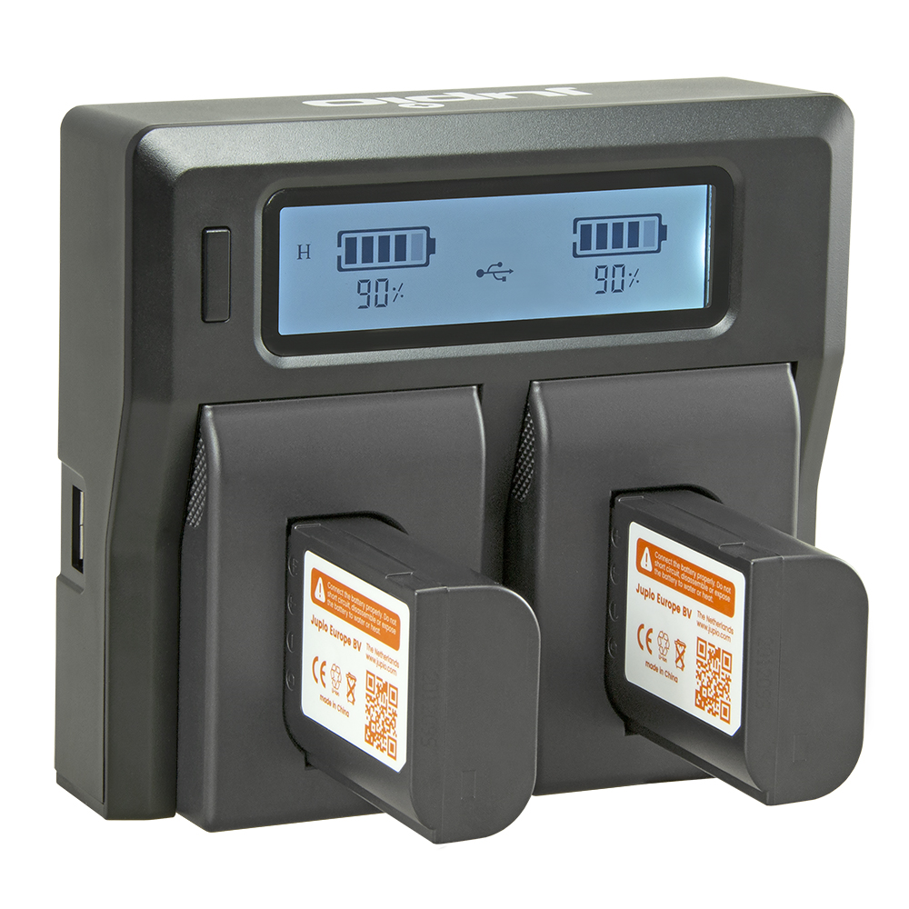 Jupio Dedicated Duo Charger for Panasonic DMW-BLK22