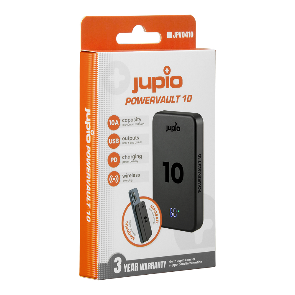 Jupio PowerVault 10 Wireless Magnetic