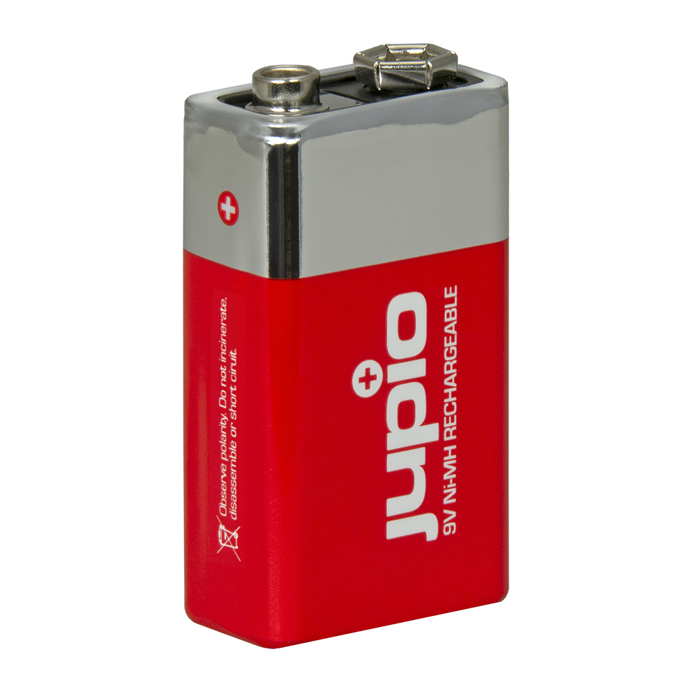 Jupio Rechargeable Battery 9V 250mAh 1 pc
