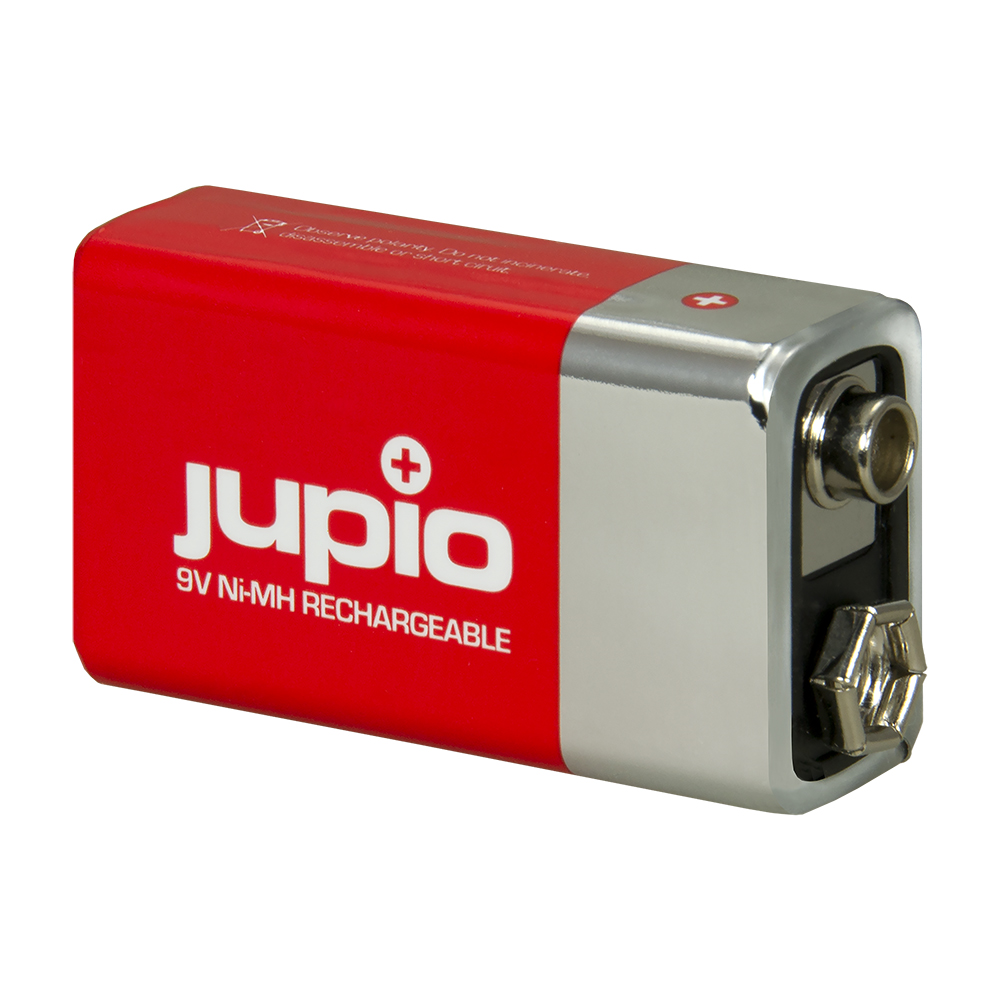 Jupio Rechargeable Battery 9V 250mAh 1 pc