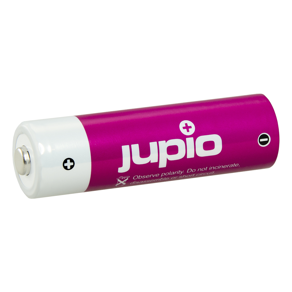 Jupio Rechargeable Batteries AA 2500 mAh 4 pcs DIRECT POWER PLUS