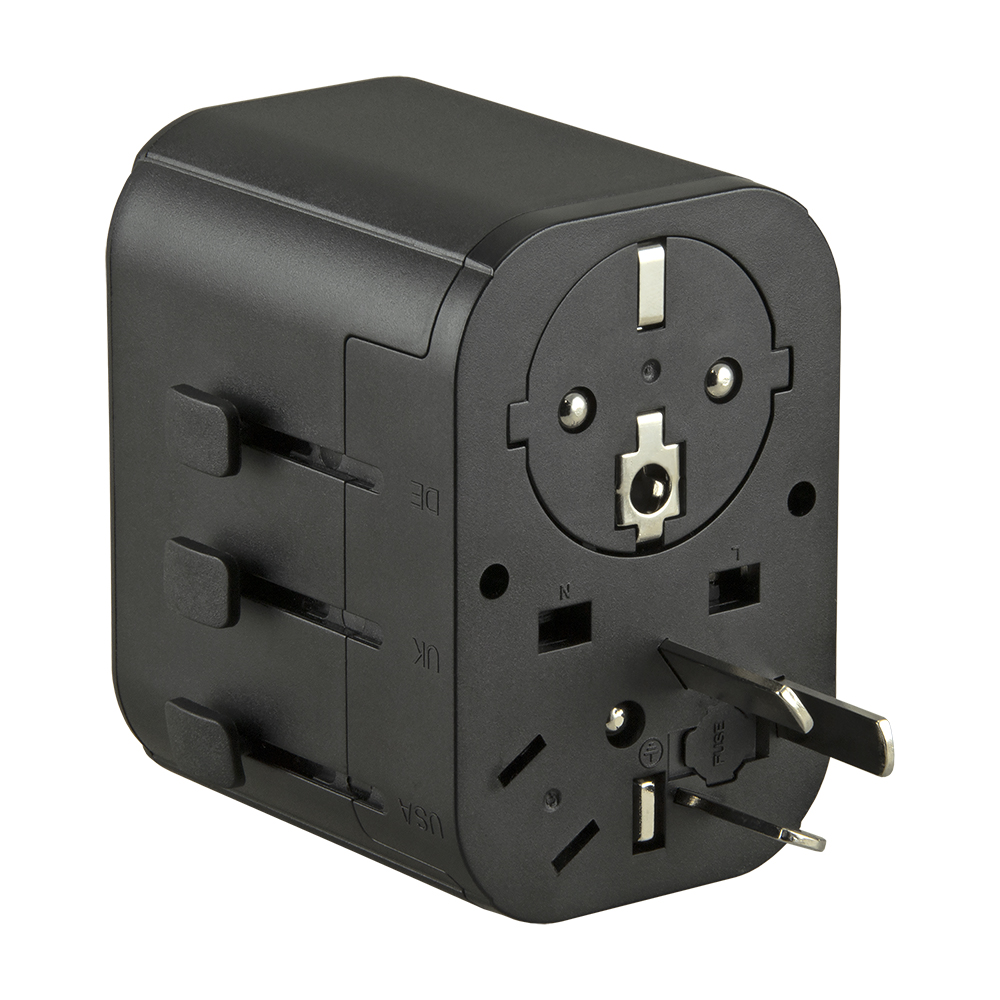 Jupio Travel Adapter 2x USB-A 1x USB-C 15.5W TüV